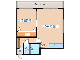 アルトゥパ－クマンションの物件間取画像